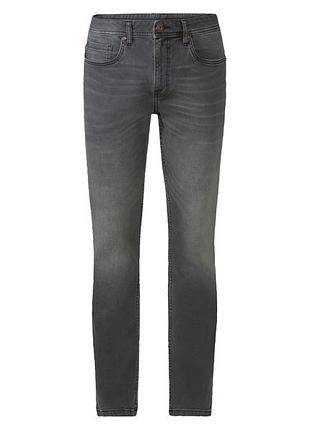 Джинсы slim fit зауженные облегающие для мужчины livergy lycra® 366754 54(l) серый