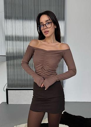 Стильный лонгслив 7