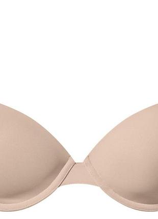 Бюстгальтер з ущільненими чашками для жінки esmara lycra® 450326 80b бежевий