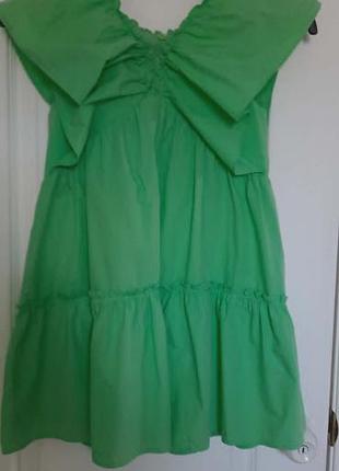 Яркое летнее платье zara / 9 лет