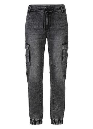 Джинси джоггери joggers для чоловіка livergy lidl 426091 50(m) сірий