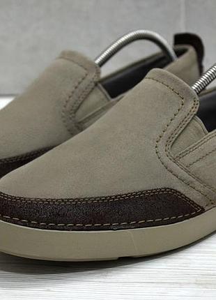 Clarks, оригінал замшеві мокасини