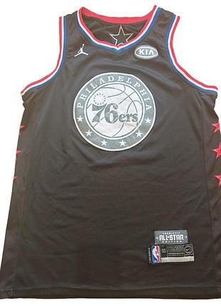 Jordan all-star 2019 philadelphia 76ers #21 embiid майка баскетбольная