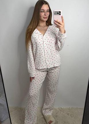 Любимый домашний муслиновый костюм с длинным рукавом ✨