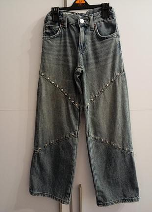 Джинсы zara 8р 130р для девочки
