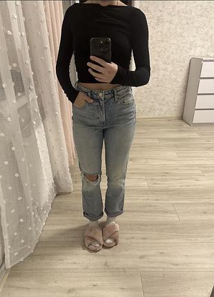 Жіночі рвані джинси h&m