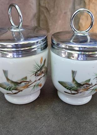 Фарфорові вінтажні кодлери для яєць royal worcester.