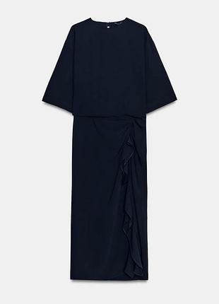 Сукня жіноча темно синя zara new