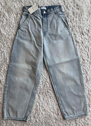 Джинси баггі bershka 34p