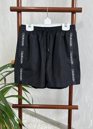 🌴купальні шорти відомого бренду calvin klein на 12-14 лет, 152-164 см.