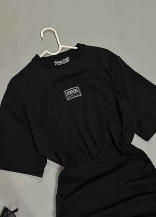 Плаття чорне versace 3