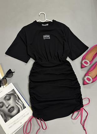 Плаття чорне versace 2