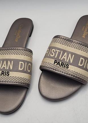Шлепанцы - christian dior dway slide