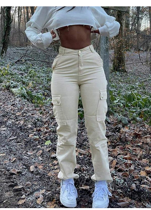 Новые штанишки карго хлопок.