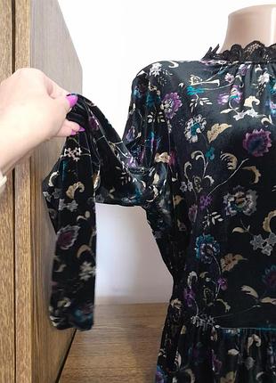 Платье бархатное 👗 4