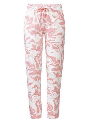 Спортивные штаны slim fit с начесом для женщины esmara lidl 498661 l розовый