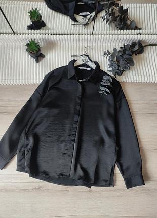 Сорочка оверсайз zara p s