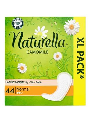 Ежедневные гигиенические прокладки ароматизированные naturella camomile normal trio 44 шт. 0769