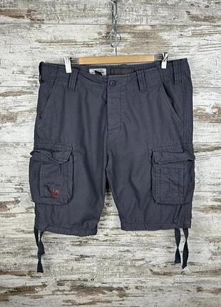 Чоловічі нові карго шорти surplus raw vintage airborne vintage shorts grey 4xl
