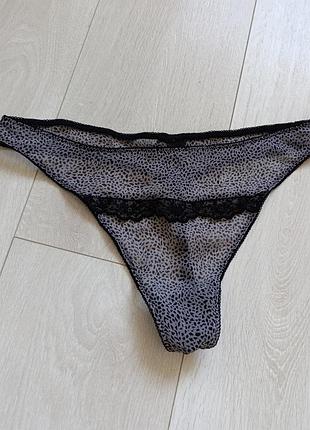 Трусики ажурные стринги кружевные бикини кружные танга m&amp;s l 12 40 48