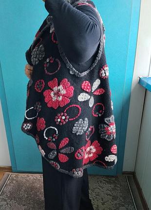 Кардиган шерсть,бохо 4