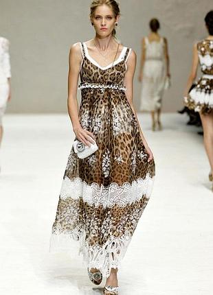 Хижий тренд: сарафан  dolce gabbana