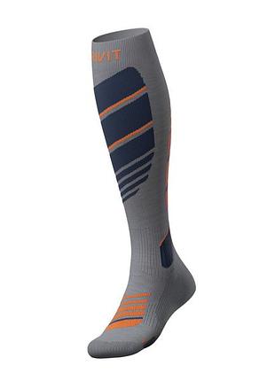 Термо-носки высокие для женщины crivit smartstep support-force 457510-ж 41-42 серый