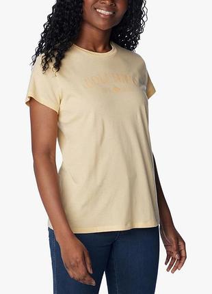 Футболка жіноча columbia womens trek short sleeve graphic tee