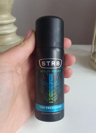 Str8 дезодорант wild beat travel версія, 50 мл
