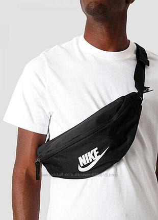 Сумка мессенджер кроссбоди бананка nike size 39×15×9 cm original
