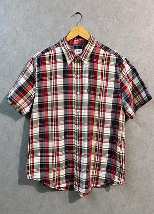 Levi’s клетчатая рубашка тенниска