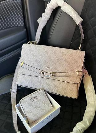 Жіноча сумка кросбоді гес guess silvye оригінал