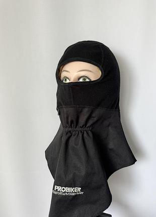 Probiker coolmax подшлемник балаклава черная probiker balaclava coolmax