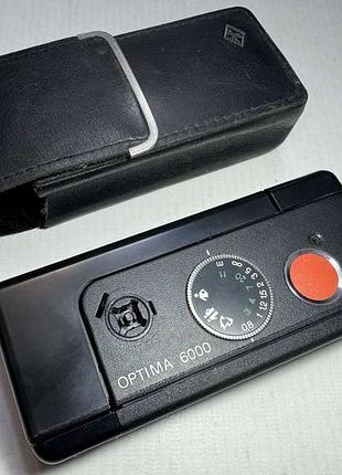 Винтажный пленочный фотоаппарат agfa optima 6000 pocket sensor, germany