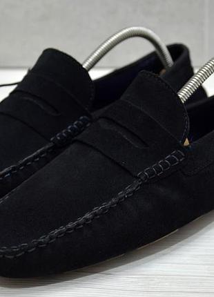 Jack & jones, оригінал замшеві  мокасини