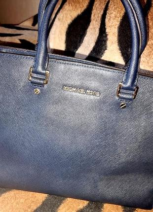 Продам брендову синю сумку michael kors