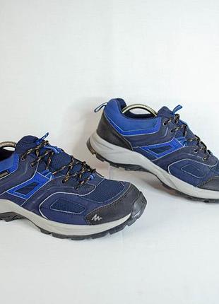 Quechua mh100 waterproof треккинговые кроссовки оригинал! размер 41-42 26,5 см