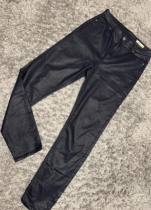 Штани брюки, скіні skinny з напиленням 16, xl 42