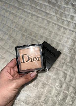 Пудра для лица и тела christian dior backstage face & body powder-no-powder (1n), 11g