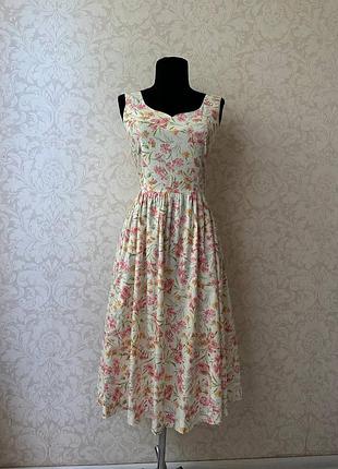 Винтажное платье laura ashley