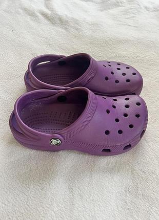 Крокси фірми crocs розмір 2-4 (наш 34-35) за устілкою 22-22,5 см