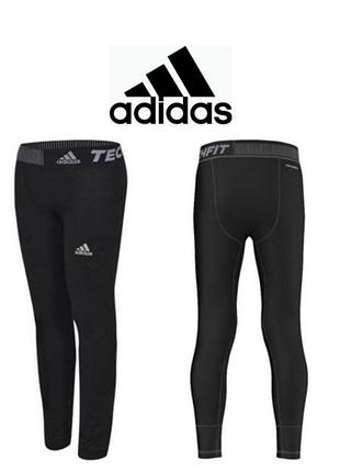 Термо лосины, тайтсы для мальчика 7-8 лет adidas