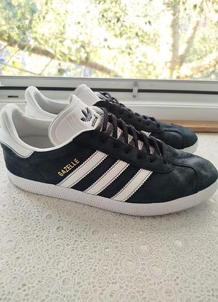 Adidas gazelle замшевые кроссовки