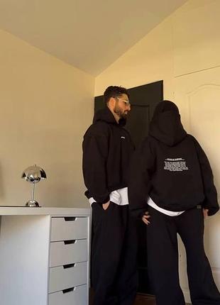 Парное худи из турецкой трехнитки пенье
