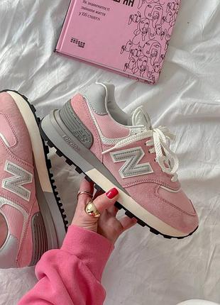 Кросівки new balance 574 pink