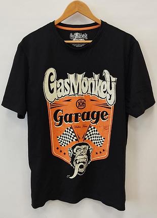 Чоловіча футболка gas monkey garage «blood, sweat and beers!» (розмір xl)