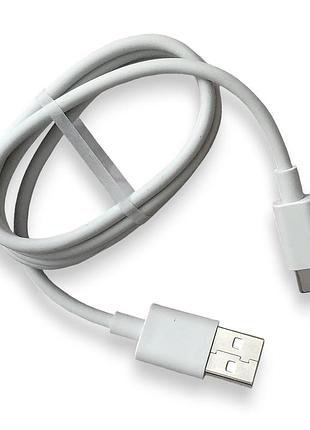 Кабель usb 2.0 am to usb type-c qc 3a 1 м шнур быстрой зарядки питания синхронизации серый