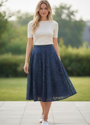 Спідниця гіпюрова h&m  36 розмір