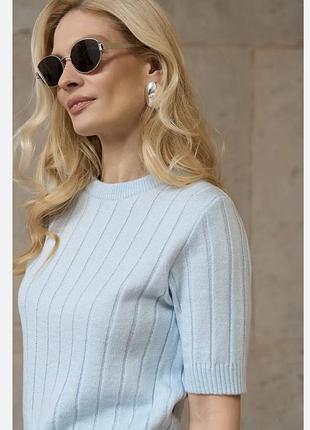 Стильний джемпер-футболка 🩵