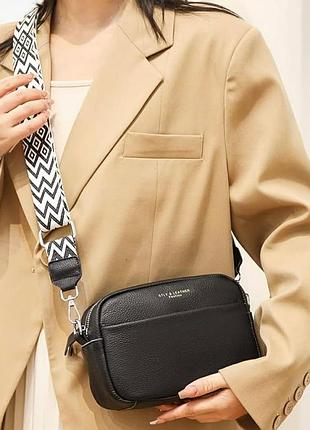 Сумка кросс-боди  werwar & leather выполнена из зернистой натуральной кожи /14947/